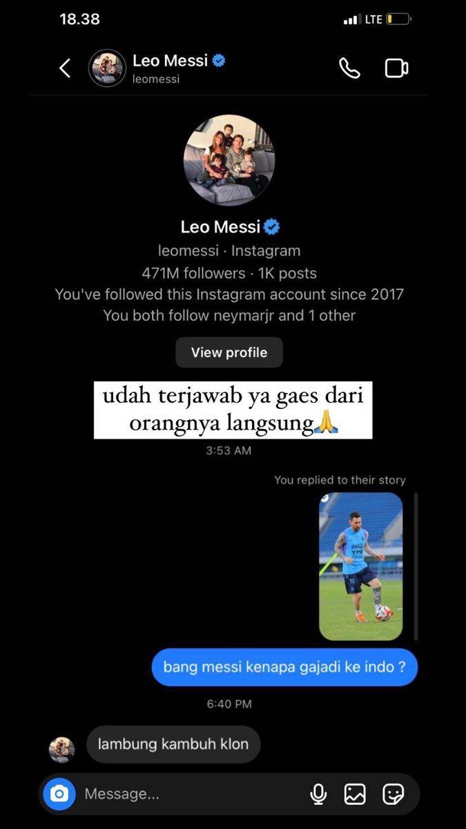 editan Lionel Messi halu (twitter.com/rhafsandyklona)