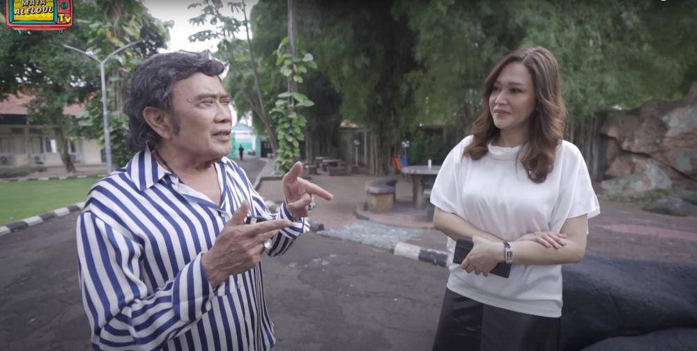 Rhoma Irama siapkan makam di rumahnya (youtube/Maia AlElDul TV)