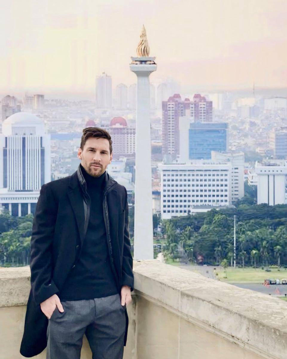 editan Lionel Messi halu (twitter.com/idextratime)