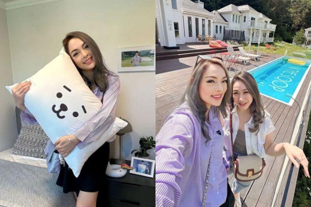 10 Potret dr. Reisa Broto Asmoro ke Lokasi Syuting BTS In the SOOP