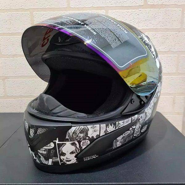 Helm JPN Full Face (facebook.com/Jual Helm Murah Bagus)