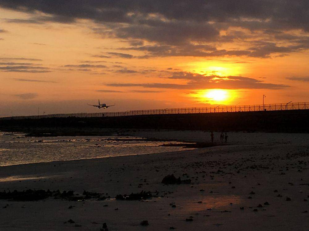 Pemandangan sunset di Pantai Kelan (Dok.Pribadi/Natalia Indah)