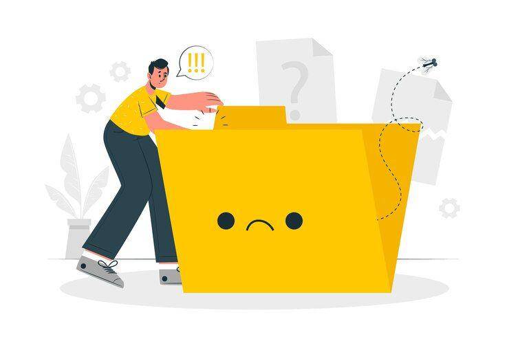 ilustrasi file error (freepik.com/stories)