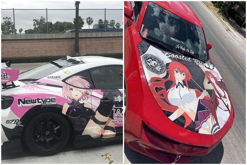 10 Potret Mobil dengan Desain Anime, Kesukaan Para Wibu