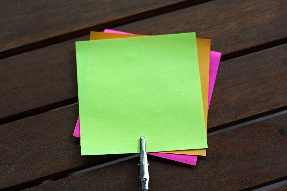 ilustrasi sticky notes (Pixabay.com/jessica45)