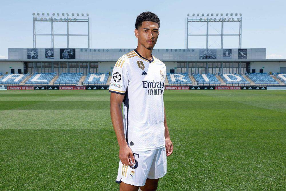 Jude Bellingham diperkenalkan sebagai pemain baru Real Madrid. (realmadrid.com)