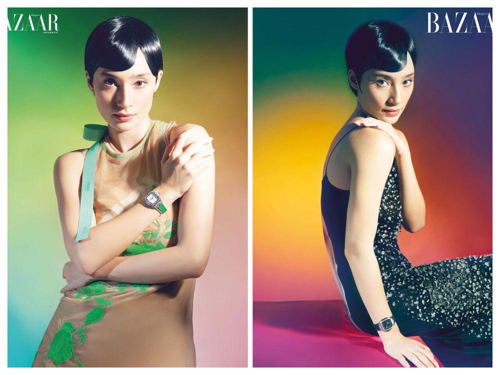 7 Pemotretan Tatjana Saphira untuk Cover Majalah, Stunning!