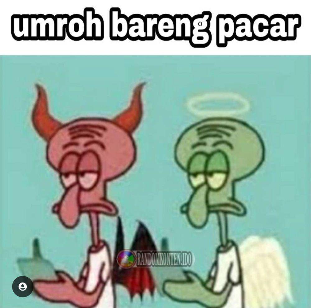 meme bingung catat kebaikan atau keburukan (instagram.com/randomkonten.id0)