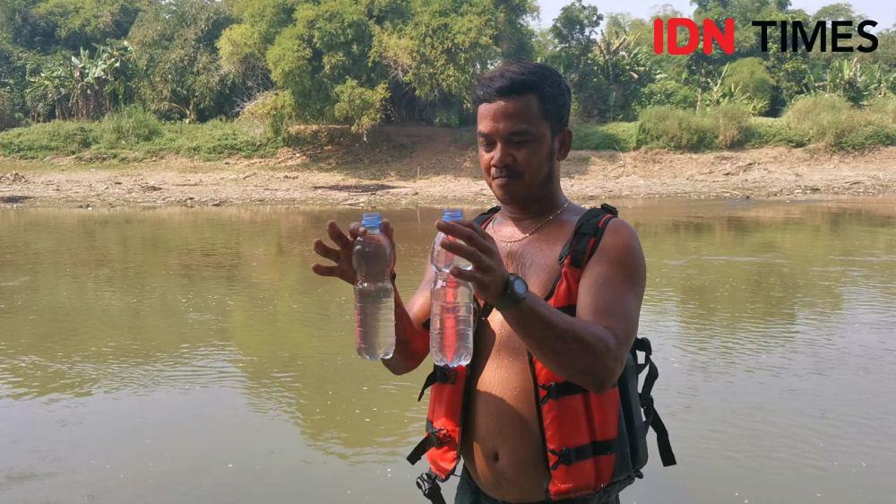 Air Sungai Bengawan Solo Tercemar Limbah Ciu, Pengolahan Air Mandek