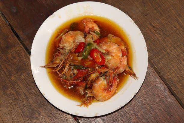 Ilustrasi Udang Asam Manis (iStock.com)