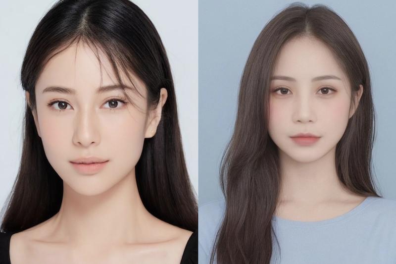 13 Potret Artis Pakai Filter AI Ala Korea, Gigi Cocok Jadi Mother NCT