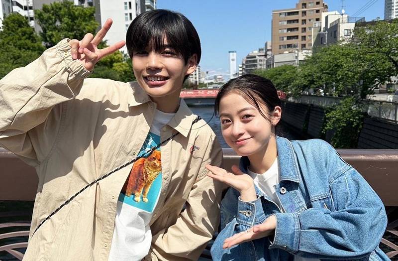 potret Kento Nagao dan Kanna Hashimoto (instagram.com/ousama_tbs)
