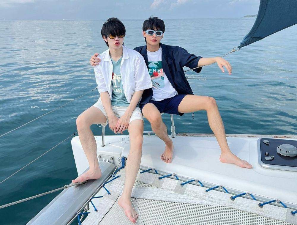 potret bromance Tutor Koraphat dan Yim Pharinyakorn (instagram.com/krptt_)