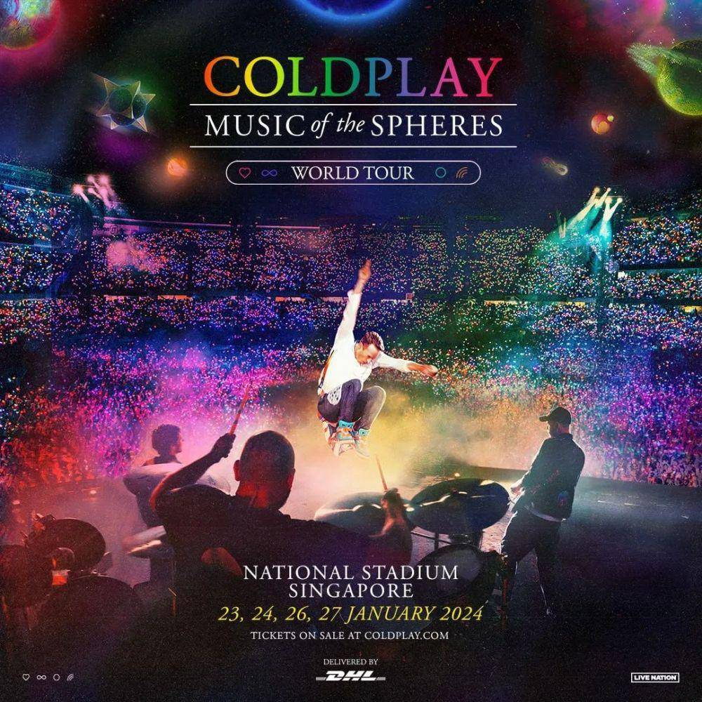 Tiket konser Coldplay Singapura 2024 (instagram.com/livenationsg)