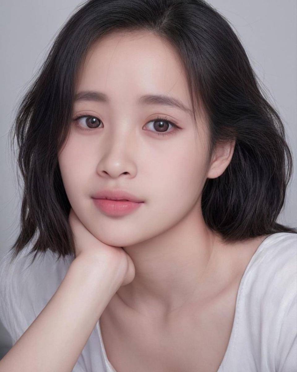 potret artis pakai AI filter Korea yang viral (instagram.com/gritteagathaa)