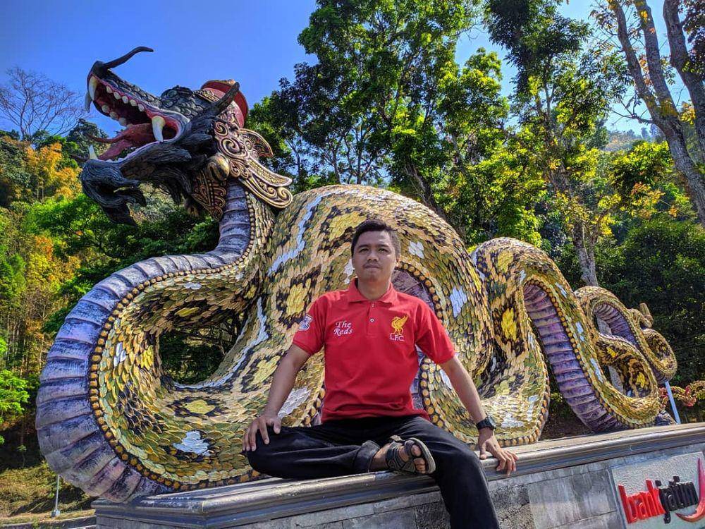 Patung Baru Klinting di Telaga Ngebel (instagram.com/fahmiardiansyahputraofficial)