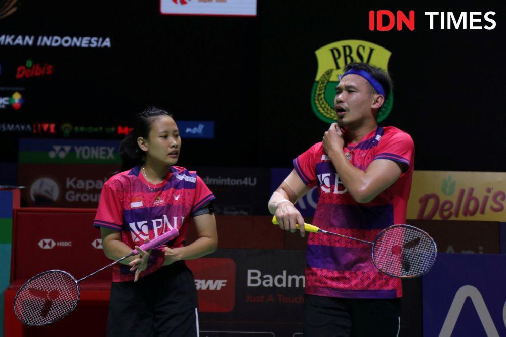 Rinov/Pitha Tumbang, Wakil Ganda Campuran di Indonesia Open 2023 Habis