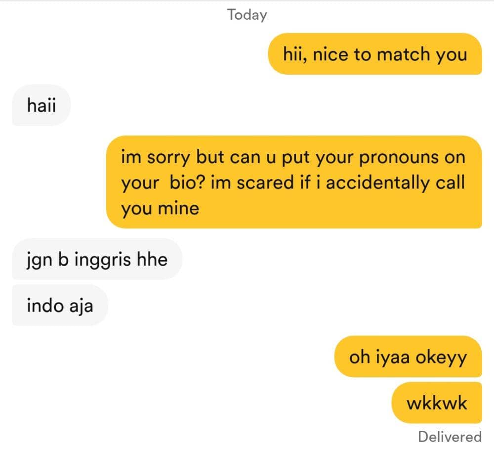 Chat lucu warganet (twitter.com/dxrkchocolx)