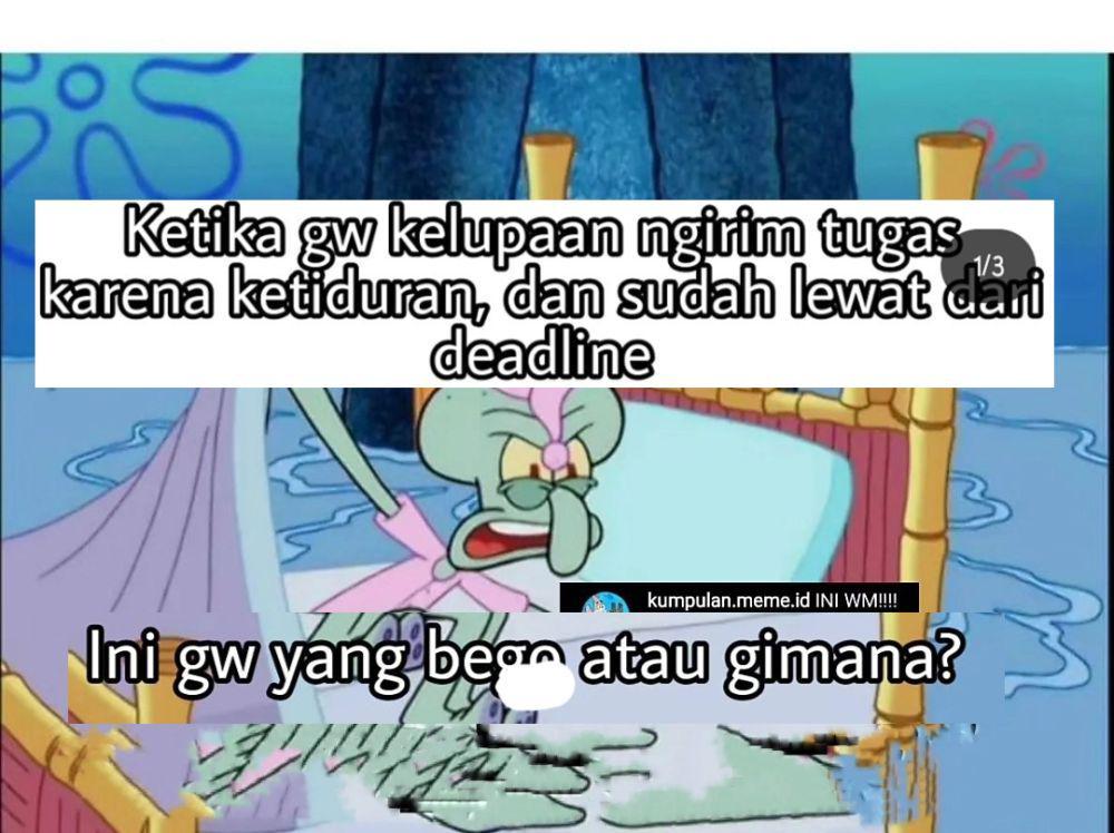 7 Meme Kebangun Tengah Malam Karena Kepikiran, Ngamuk Nyalahin Orang
