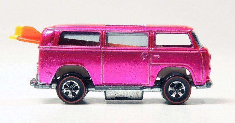 1969 Pink Rear-Loading Volkswagen Beach Bomb