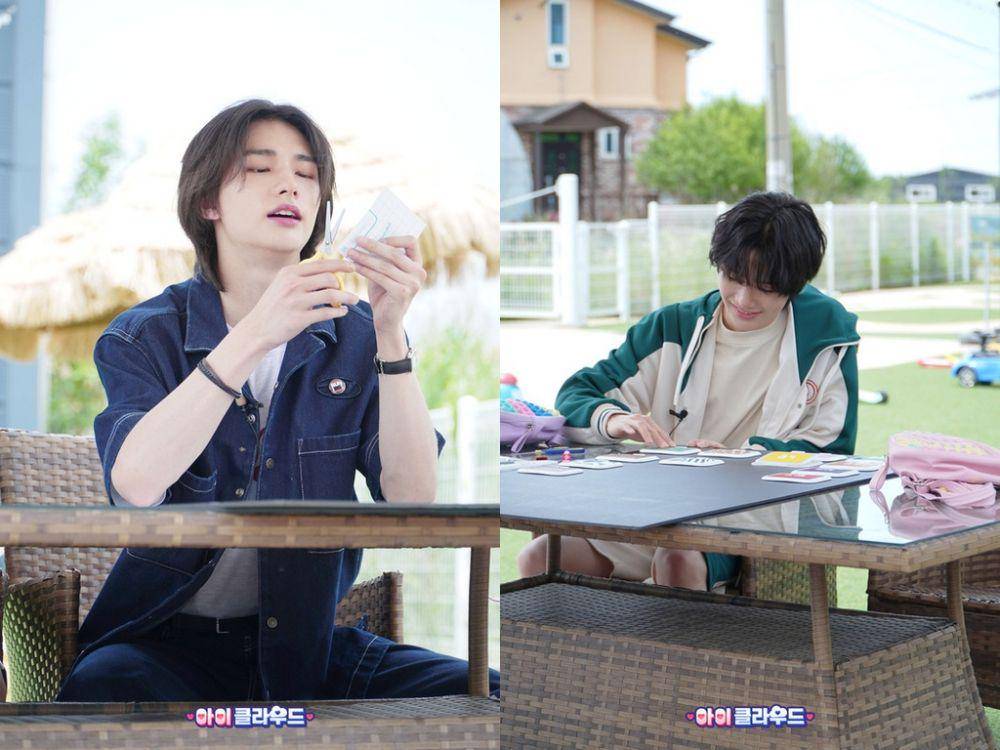 potret Hyunjin dan I.N (Stray Kids) di The Return of Superman: Baby Cloud (twitter.com/kbs_super)