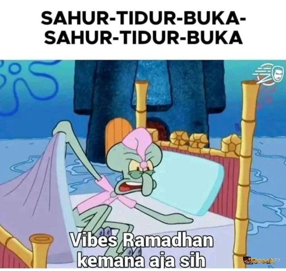 meme kebangun tengah malam nyalahin orang (instagram.com/shitpost.indonesiaa)