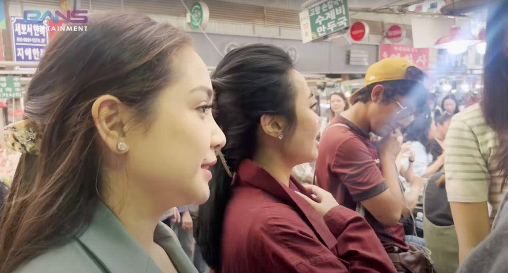 momen Nagita mencoba mi viral di Korea Selatan (youtube.com/RANS Entertainment)