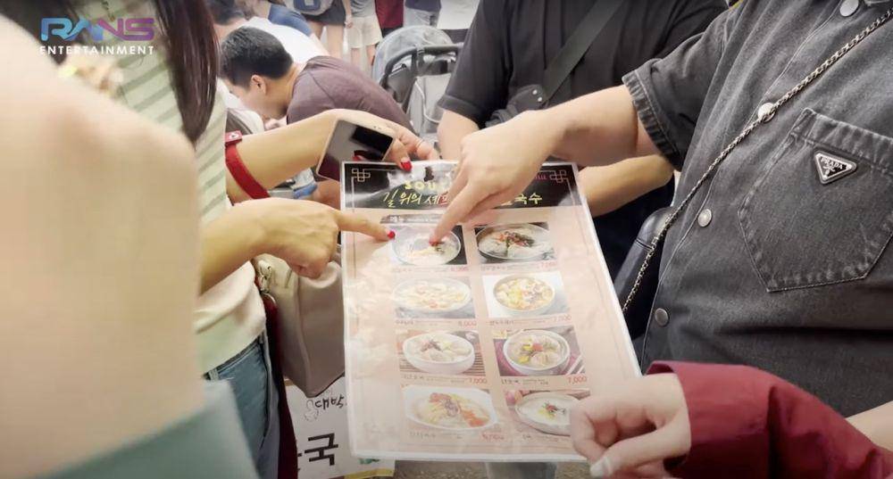 momen Nagita mencoba mi viral di Korea Selatan (youtube.com/RANS Entertainment)