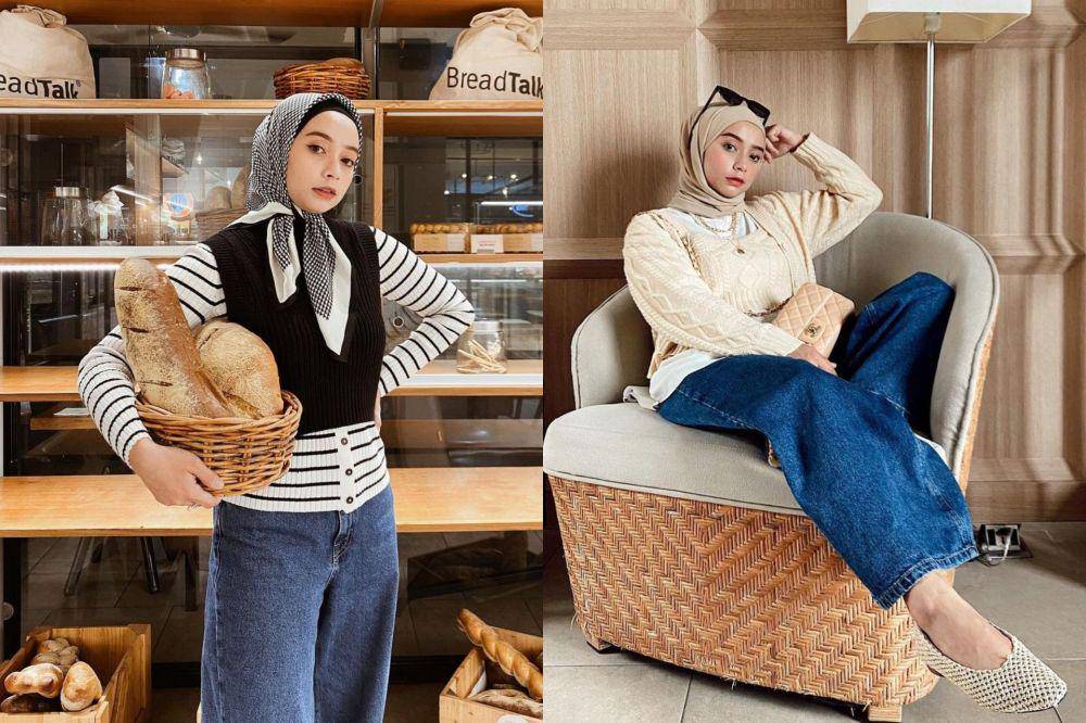 referensi knitwear outfit ala selebgram Joyagh (instagram.com/joyagh)