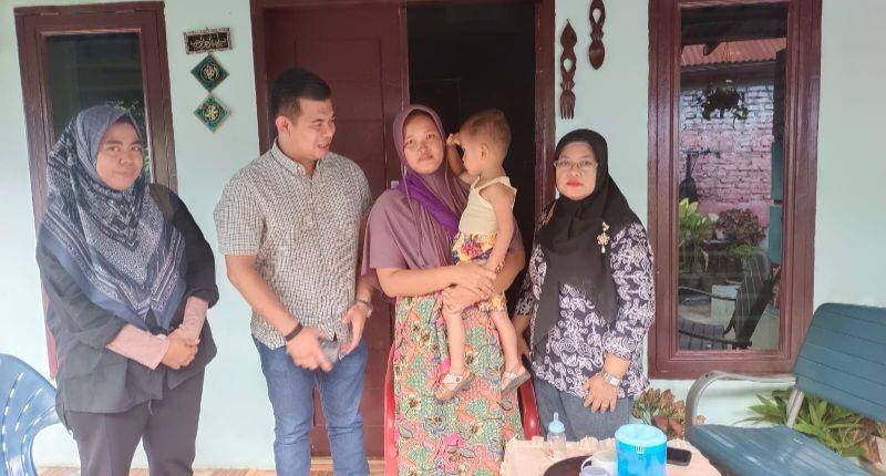 Kondisi balita Ismail yang menagalami kebocoran usus (Dok. Istimewa)