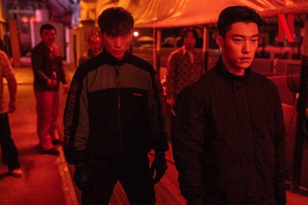 cuplikan scene serial Bloodhounds (instagram.com/netflixkr)