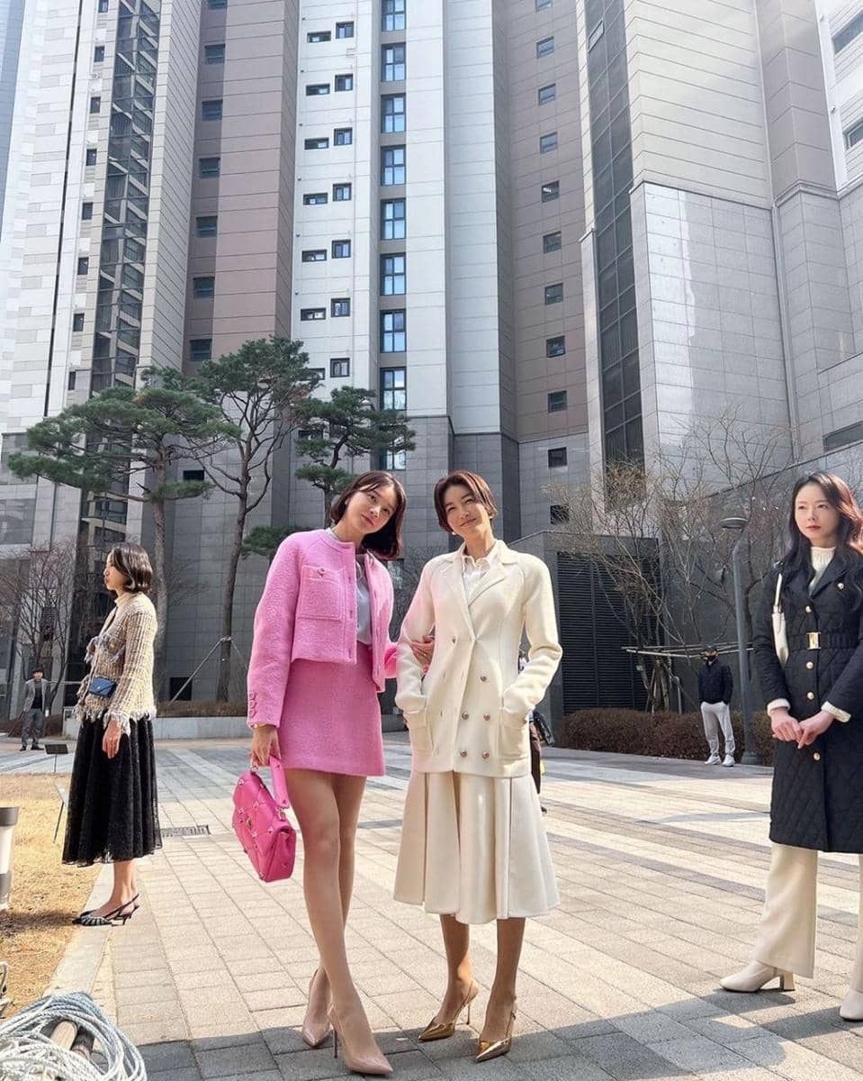 potret pemain drama Battle for Happiness di balik layar (instagram.com/jinseoyeon___)