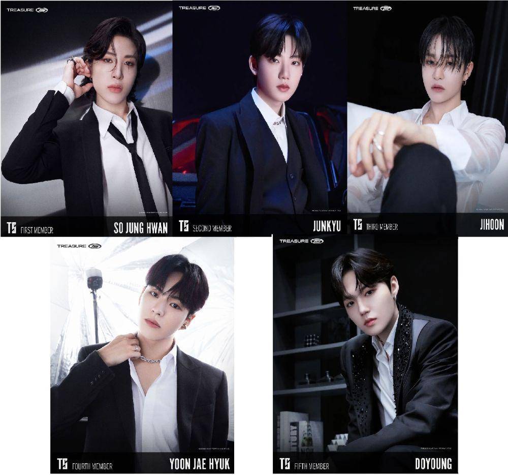 kolase potret member TREASURE T5 (instagram.com/yg_treasure_official)