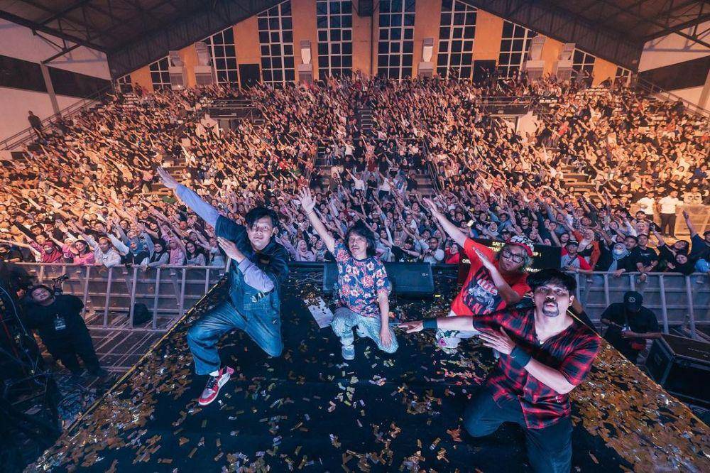 potret konser band GIGI di Jakarta (instagram.com/gigibandofficial)