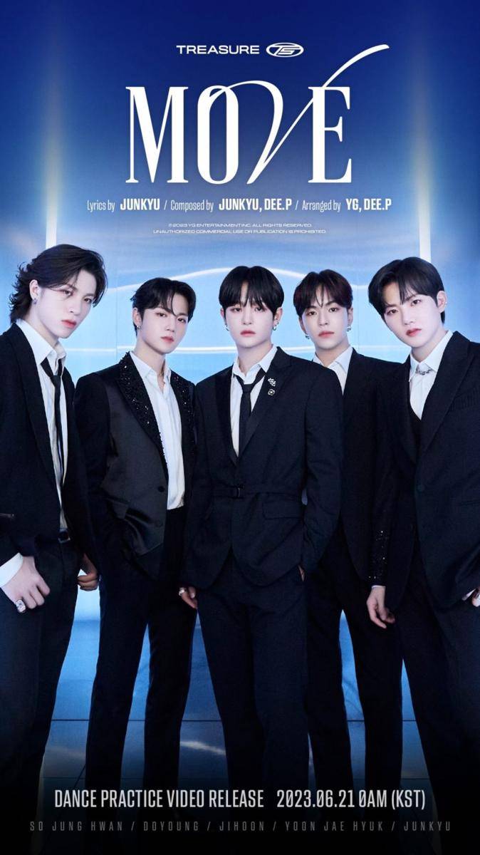 official poster single debut TREASURE T5 (instagram.com/yg_treasure_official)