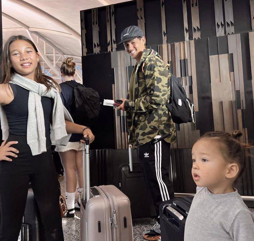 momen perjalanan liburan keluarga Jennifer Bachdim dan Irfan Bachdim (instagram.com/jenniferbachdim)