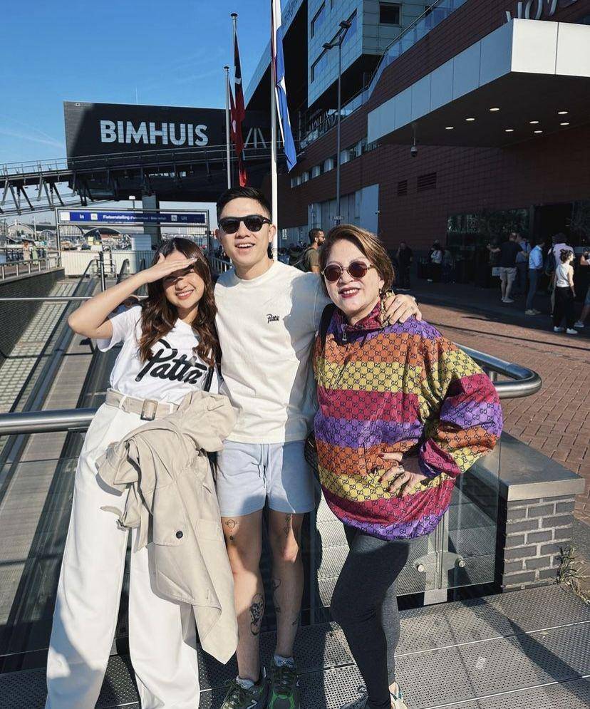 potret liburan Anggi Marito dan kekasih ke Amsterdam (instagram.com/kenjiganessha)