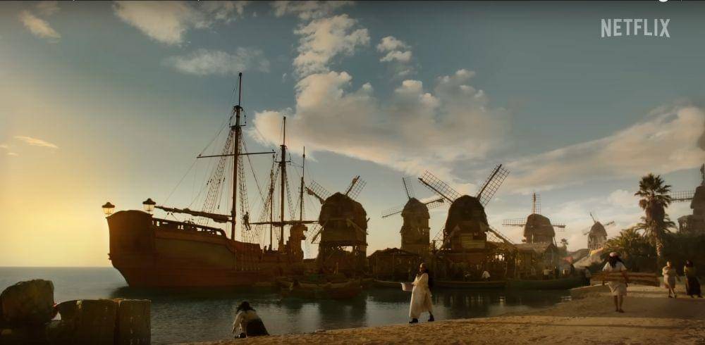 Desa Foosha di One Piece Netflix. (Dok. Toei Animation/One Piece)