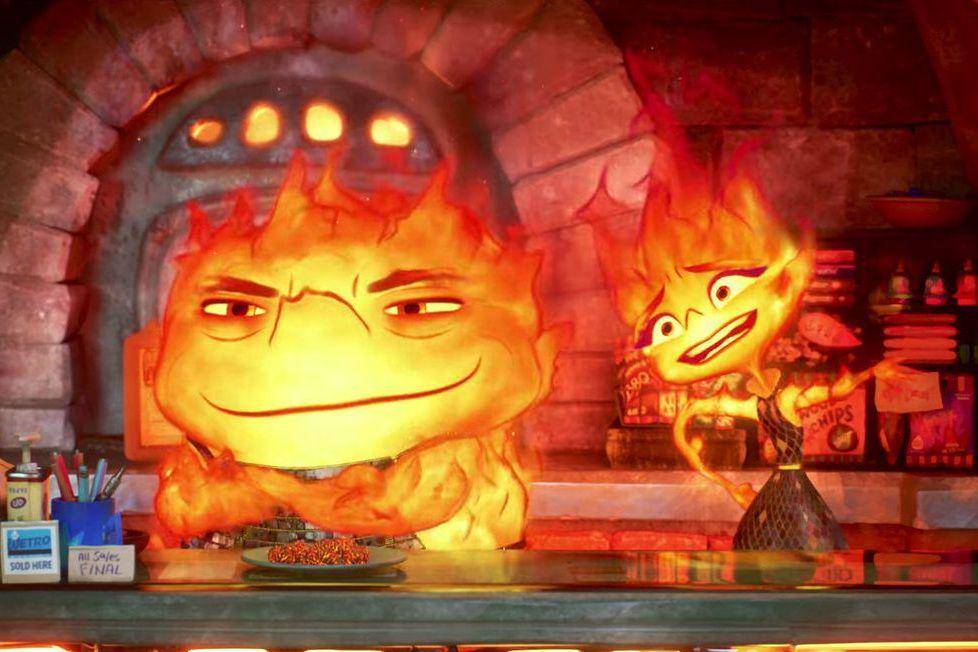 adegan dalam film Elemental: Forces of Nature (dok. Pixar Animation Studios/Elemental: Forces of Nature)
