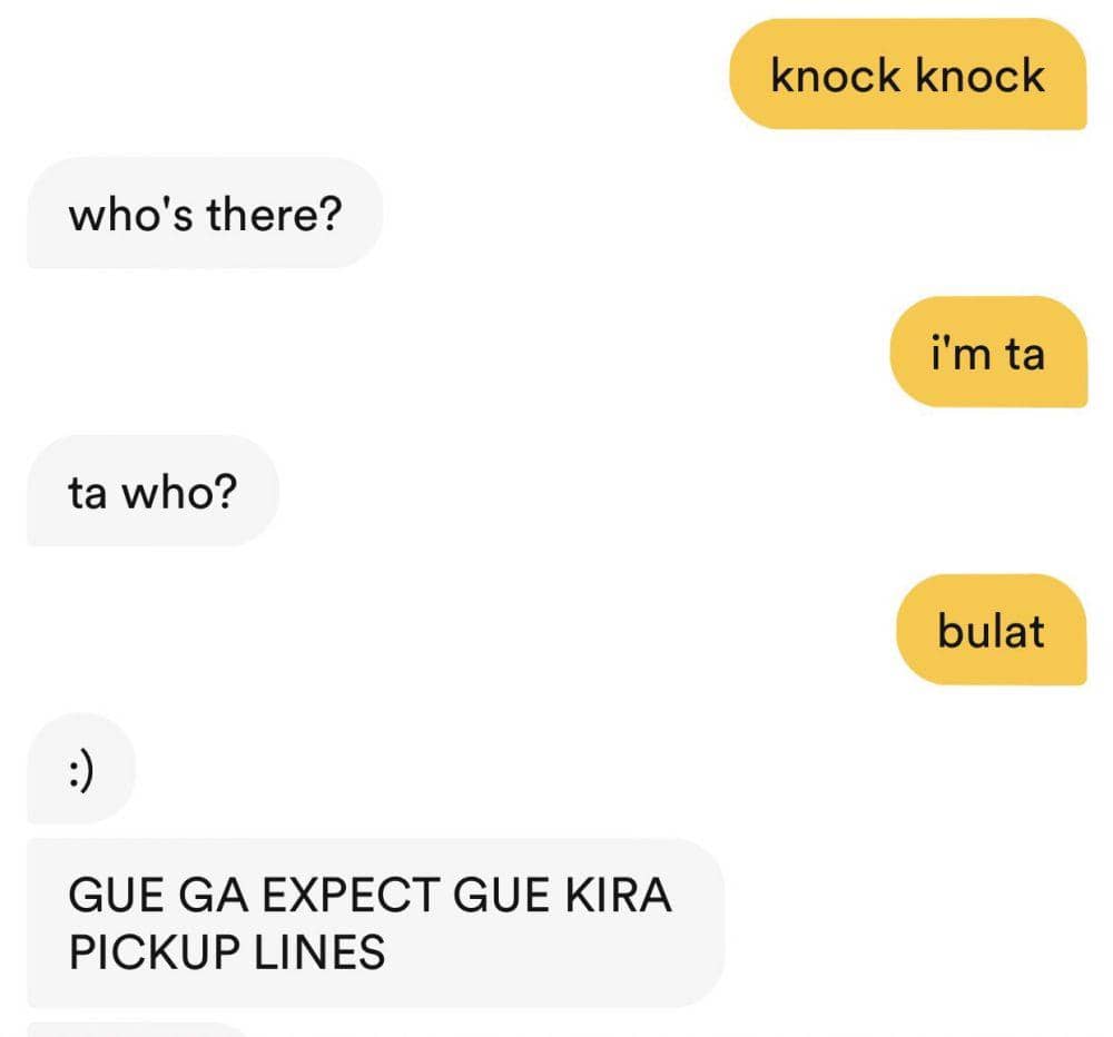 10 Chat di Aplikasi Kencan yang Bikin Ngakak Sekaligus Kesal