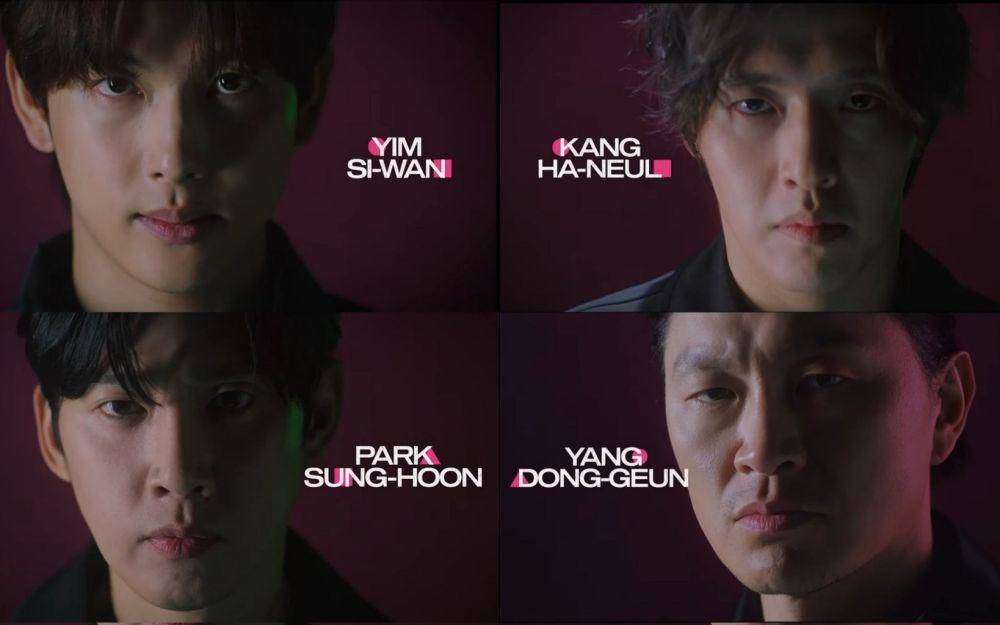 Yim Si Wan, Kang Ha Neul, Park Sung Hoon, dan Yang Dong Geun di Squid Game 2 (twitter.com/netflix)