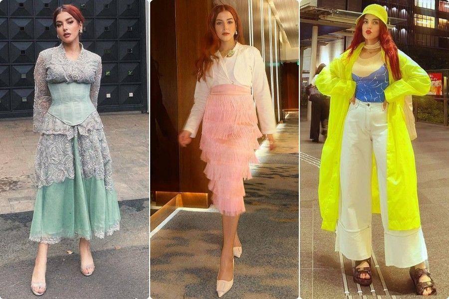 OOTD rambut merah ala Tasya Farasya (instatagram.com/tasyafarasya