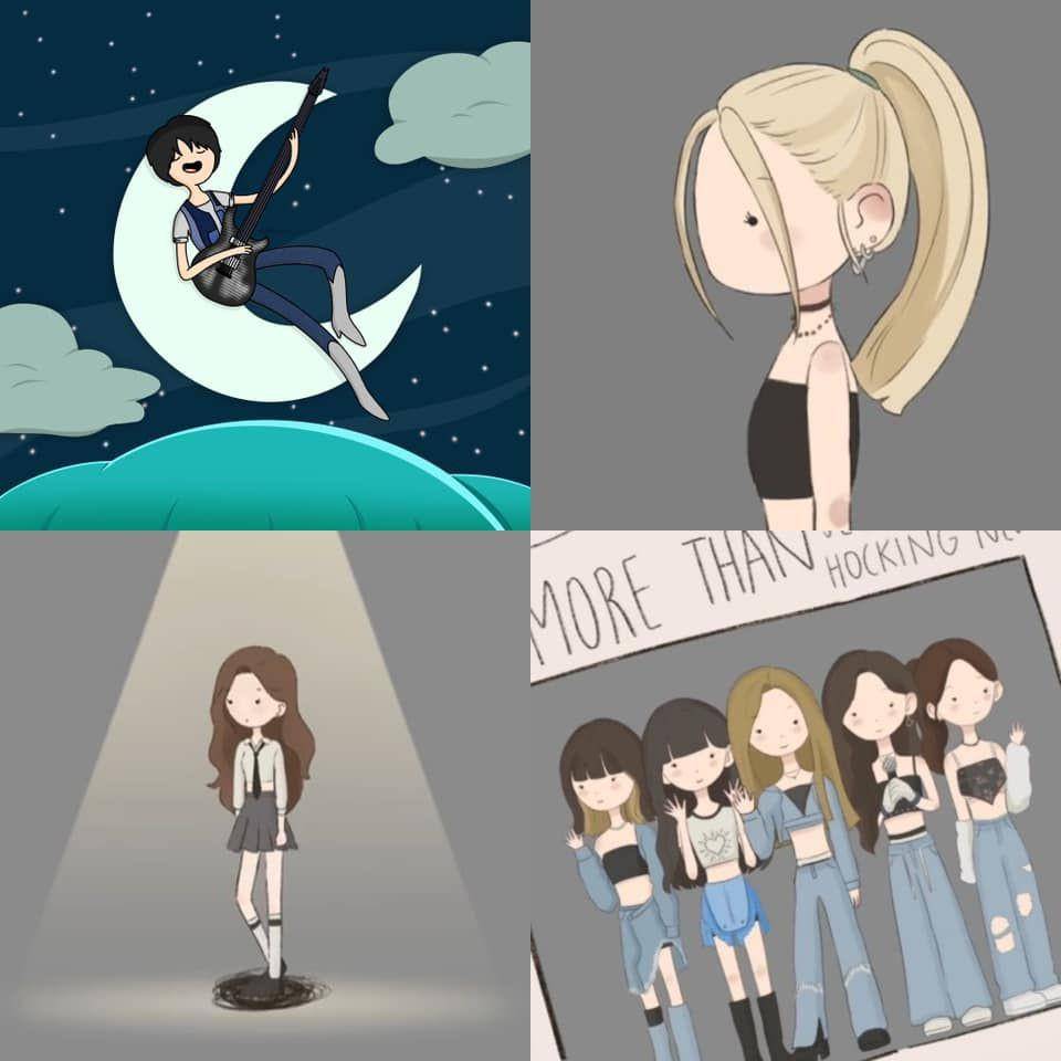 profile picture Jay di Weverse dan artwork Yunjin (dok. Weverse/ENHYPEN | youtube.com/HYBE Labels)