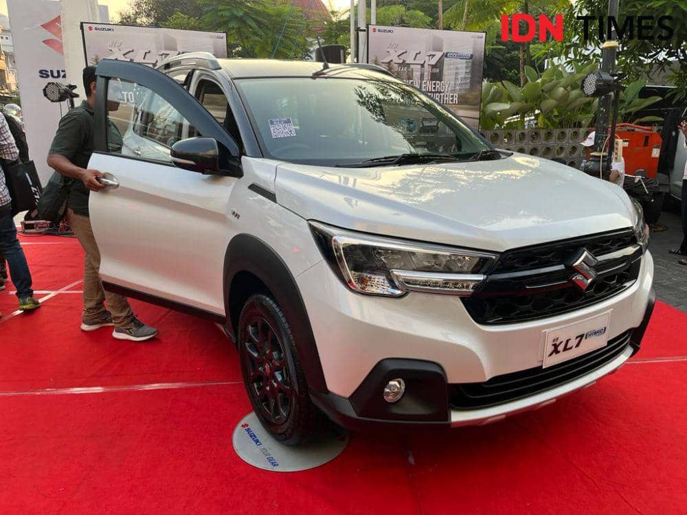 Peluncuran Suzuki New XL7 Hybrid di Kawasan Kota Lama Semarang, Sabtu (17/6/2023). (IDN Times/Anggun Puspitoningrum)