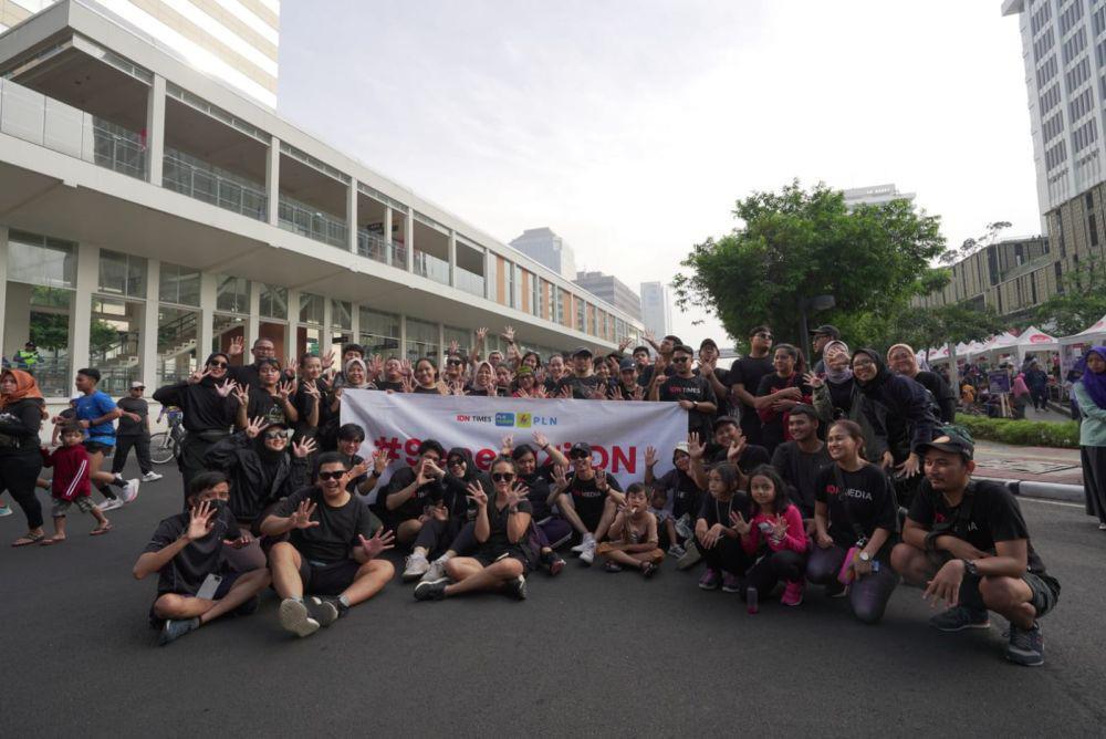 Rayakan 9 Tahun Berdiri, IDN Times Mengadakan Kegiatan Fun Walk