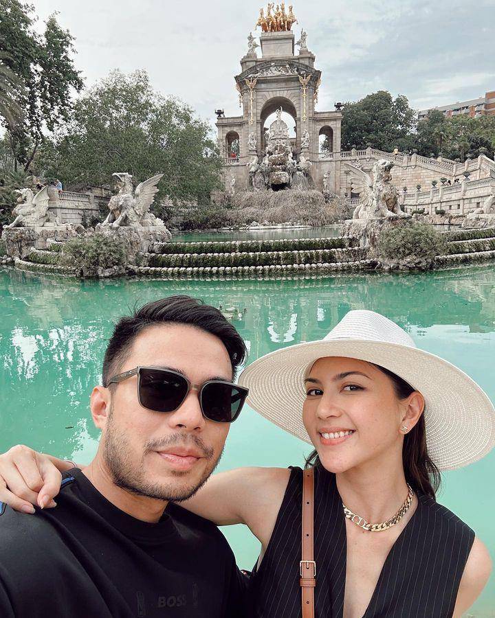 potret Jessica Mila dan Yakup Hasibuan di Barcelona (instagram.com/jscmila)