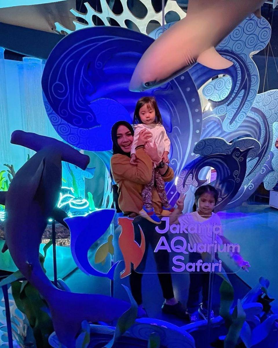potret Mama Rieta saat momong cucu (instagram.com/rieta_amilia)