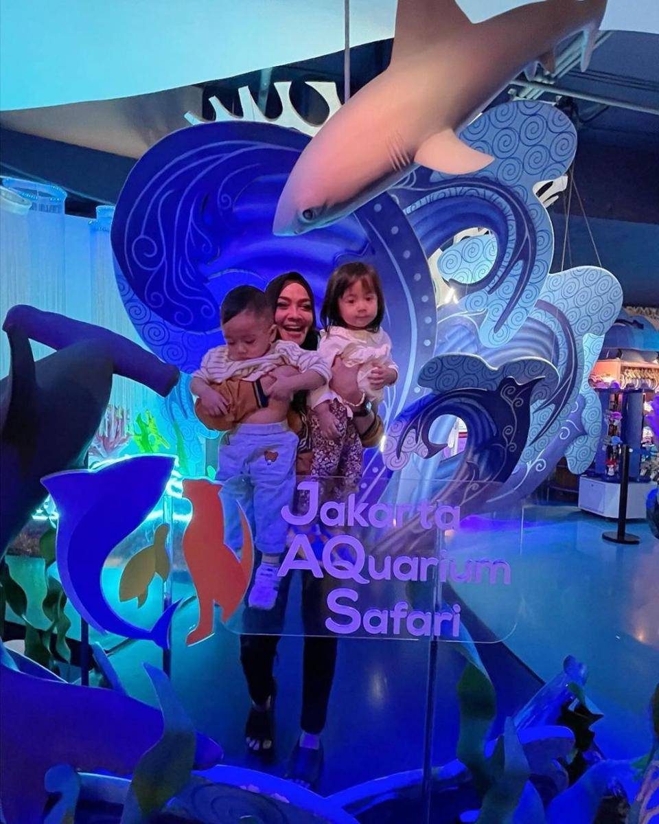 potret Mama Rieta saat momong cucu (instagram.com/rieta_amilia)