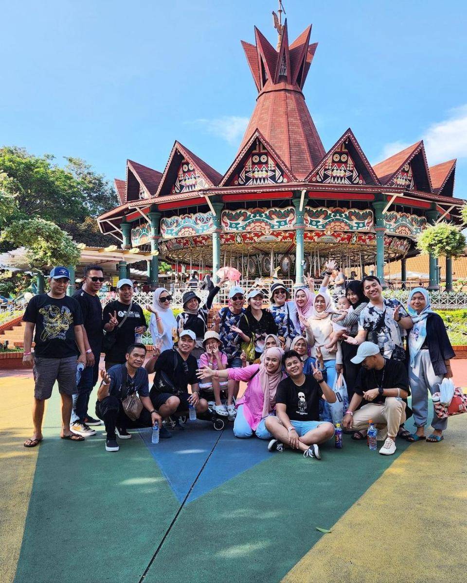 momen Ayu Ting Ting dan keluarga liburan di Dufan (instagram.com/ayutingting92)