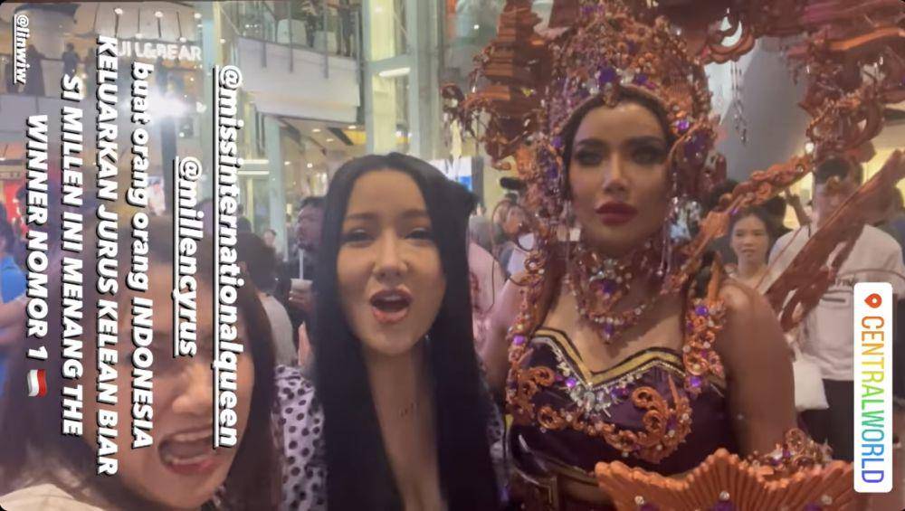 potret Lucinta Luna di acara National Costume Presentation Miss International Queen 2023 (Instagram.com/lucintaluna_manjalita)